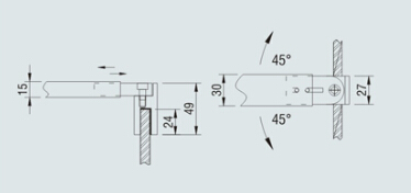 Glass clamp